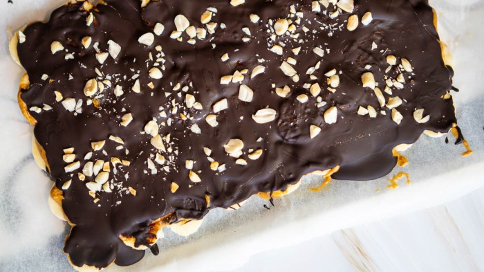Viral chocolate banana bark recipe