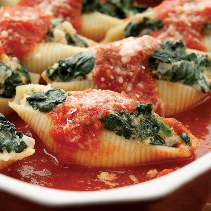 Stuffed shells recipe with meat
