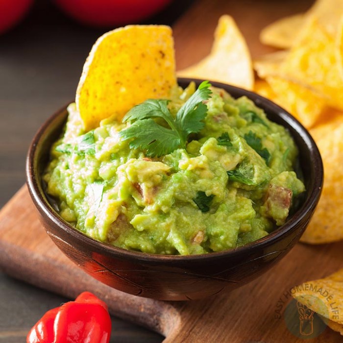 4 ingredient guacamole recipe