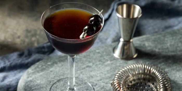 Black manhattan recipe