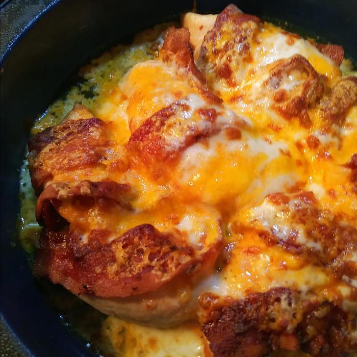 Chicken outback steakhouse alice springs bacon cooked copycat breast delicious cheese recipe then easy so top