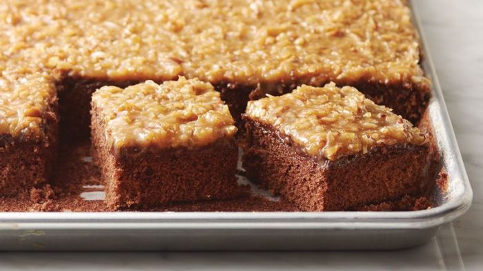 Baker's german cake recipe