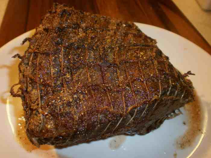 Roast round bottom cook tender oven steak flavorful thin recipe cooking