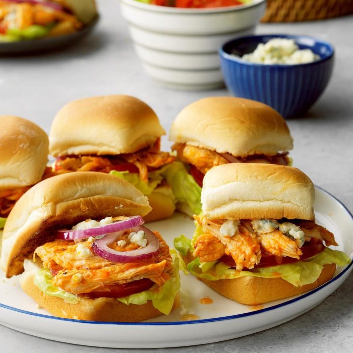 Chicken sliders recipe