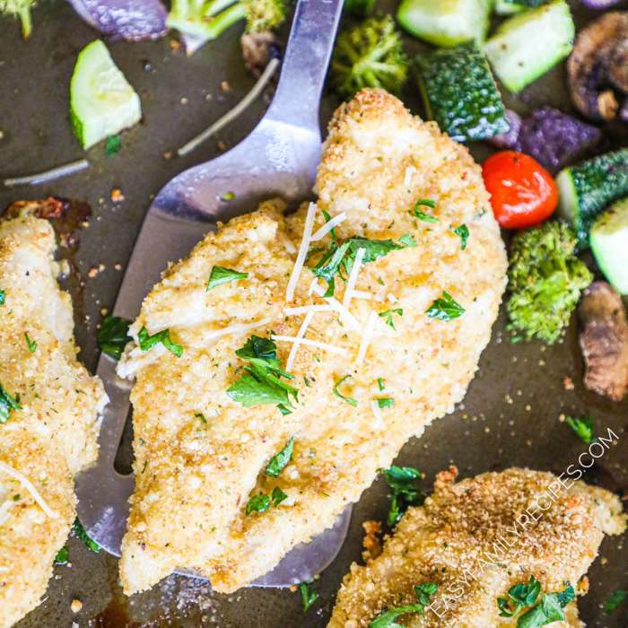 Baked chicken cutlet recipes