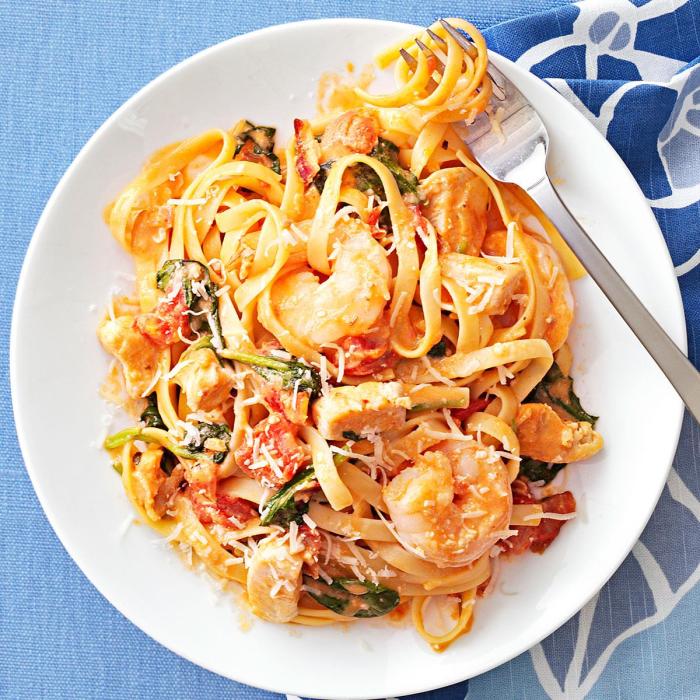 Chicken and shrimp recipes