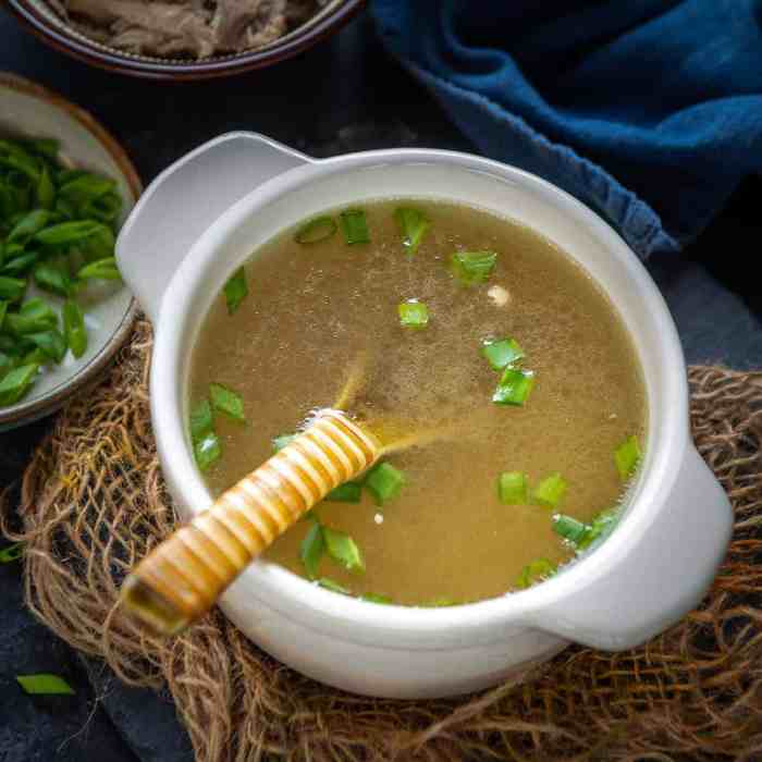 Clear soup recipe