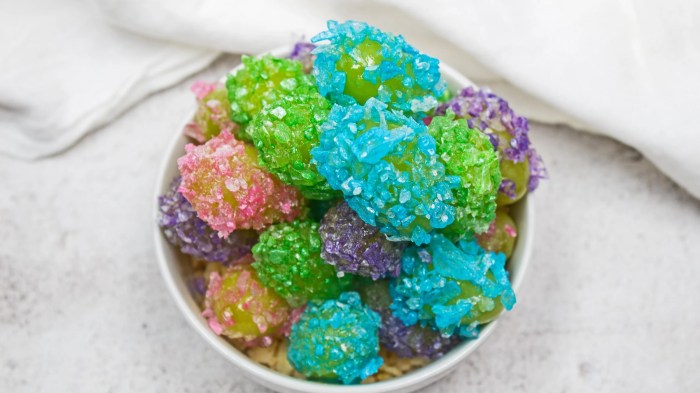 Candy grapes recipe