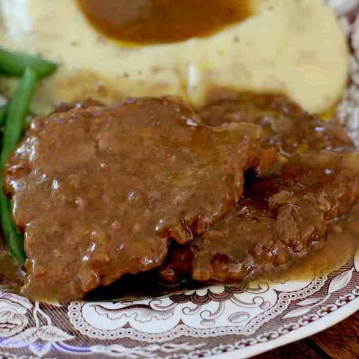 Steak crock pot cube gravy recipes cubed crockpot recipe easy tender tipbuzz cooker slow choose board dinner
