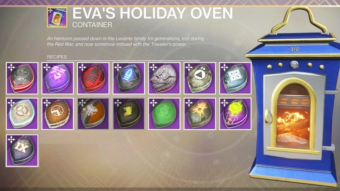 Ingredients destiny cookie dawning recipes secondary