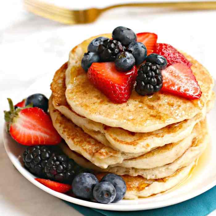 Pancake recipe no milk