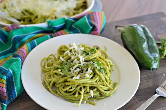 Pasta green sauce recipe recipes foodlovinfamily