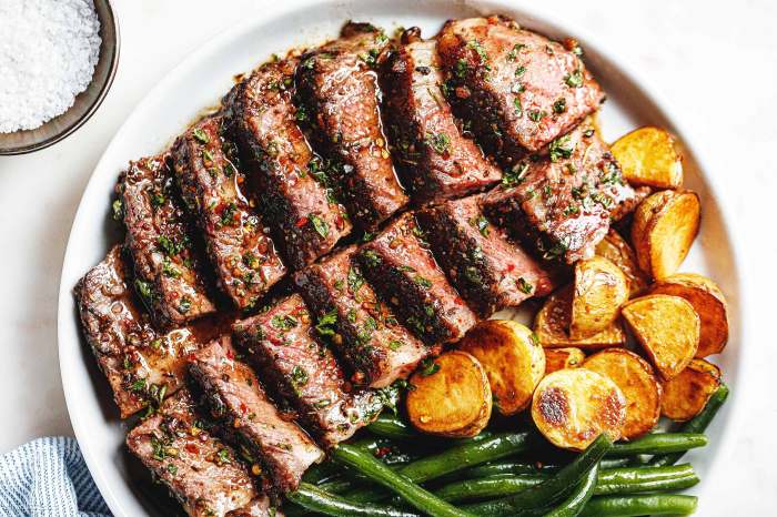 Steak butter garlic grilling afamilyfeast seared steaks