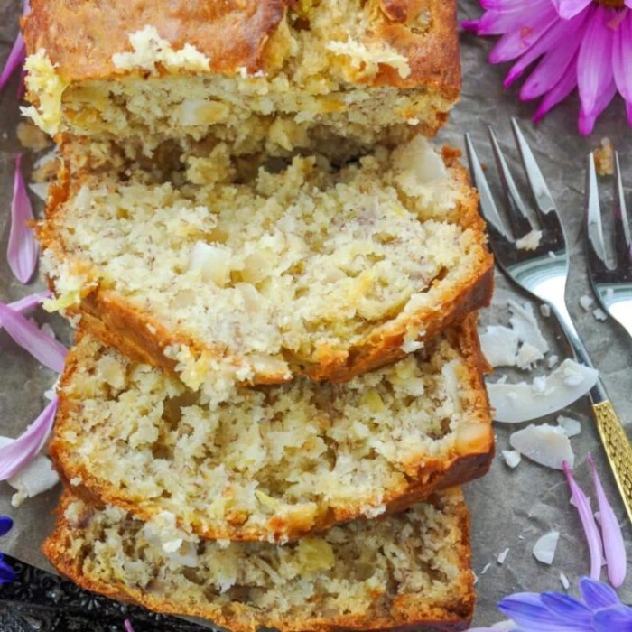 Hawaiian banana bread recipe