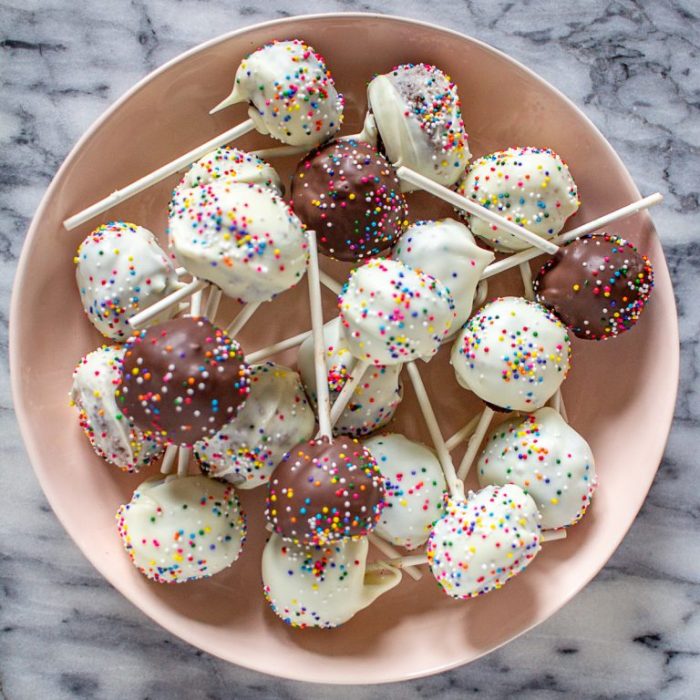 Cake pops recipe mix using make scratch homemad