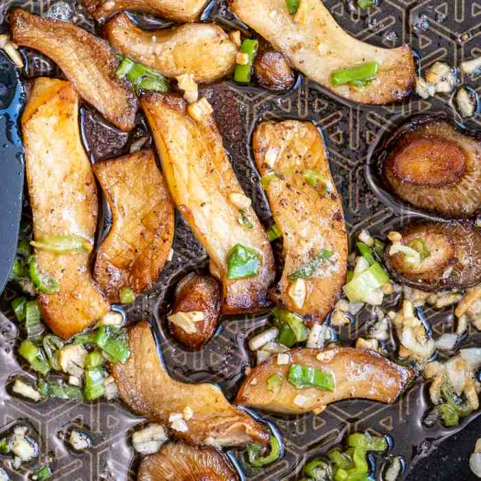 King mushroom recipe