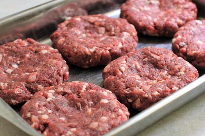 Venison burger burgers kc