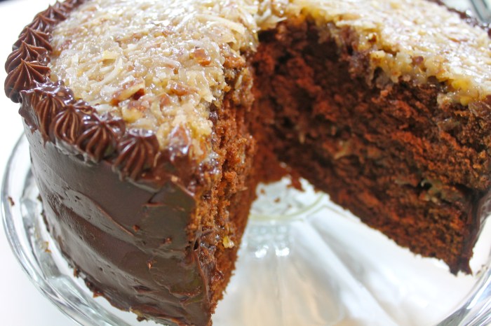 Baker's german cake recipe