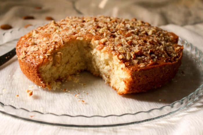 Almond nut cake recipe