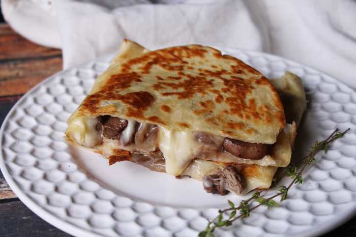 Steak quesadilla recipe