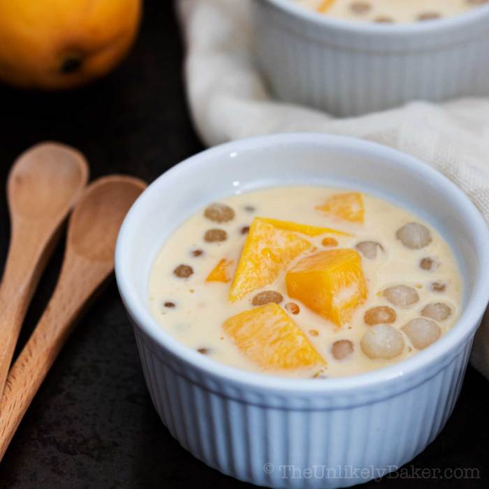 Sago recipe mango pudding easy