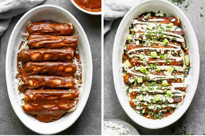 Beef enchiladas mole recipe