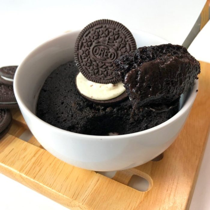 Oreo mug cake recipe