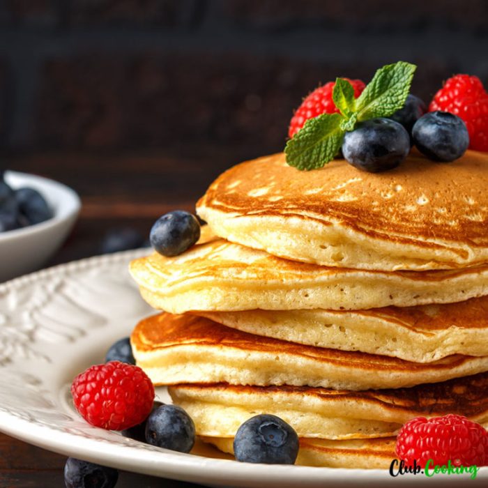 Easy pancake recipe without baking powder