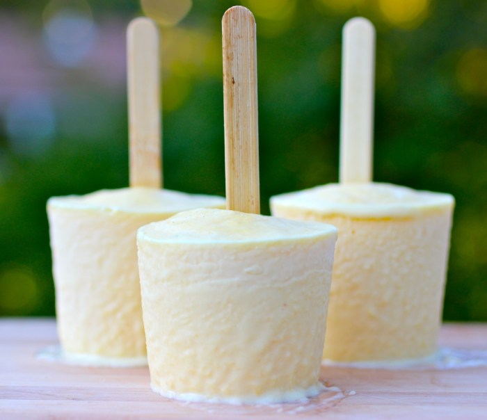 Creamy coconut paleta recipe
