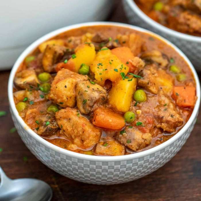 Pork stew recipe