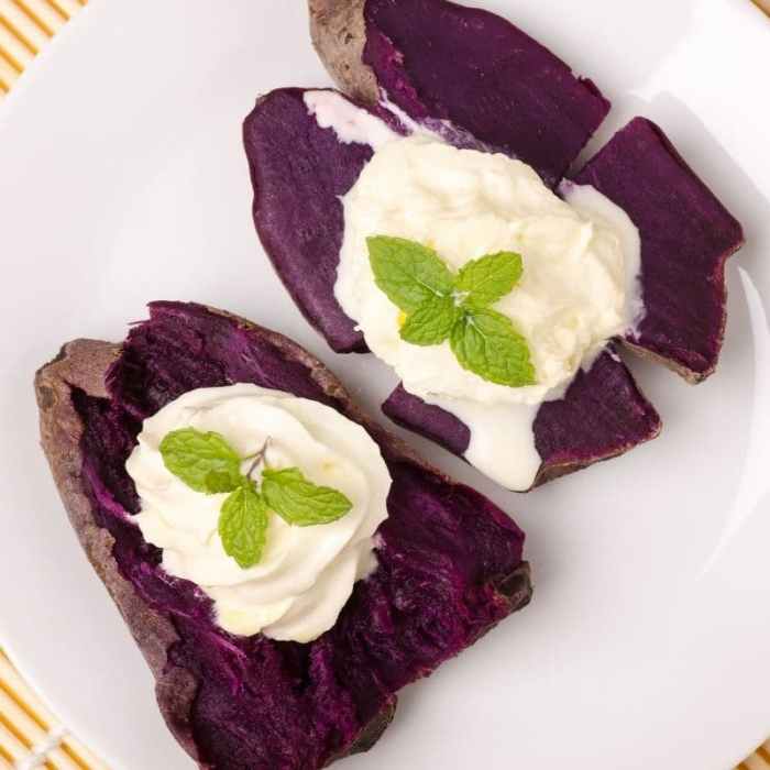 Purple sweet potato recipe