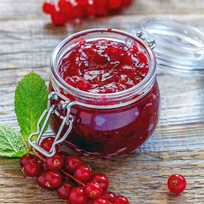 Currant recipe dessert