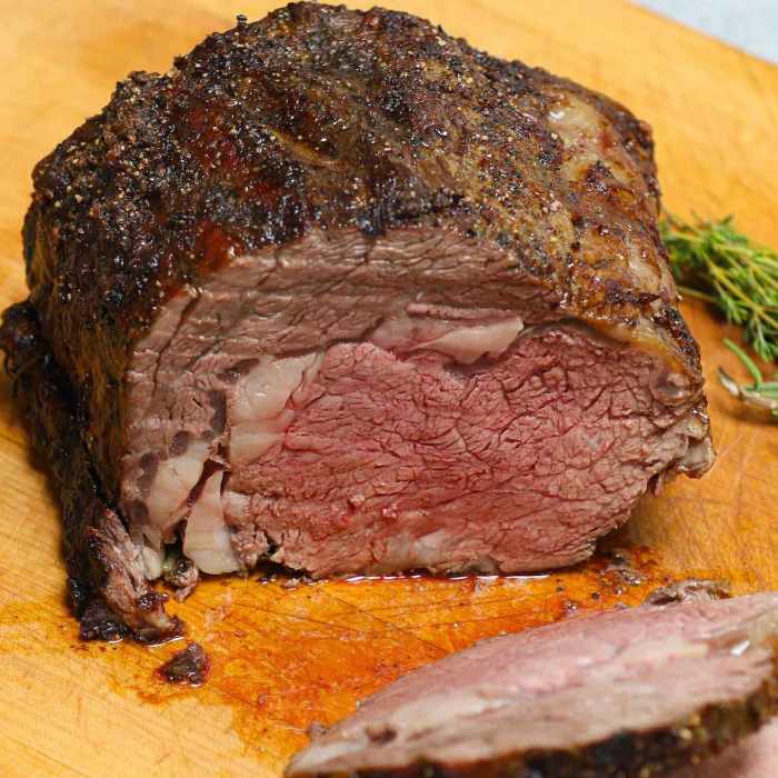 Boneless rib roast recipe