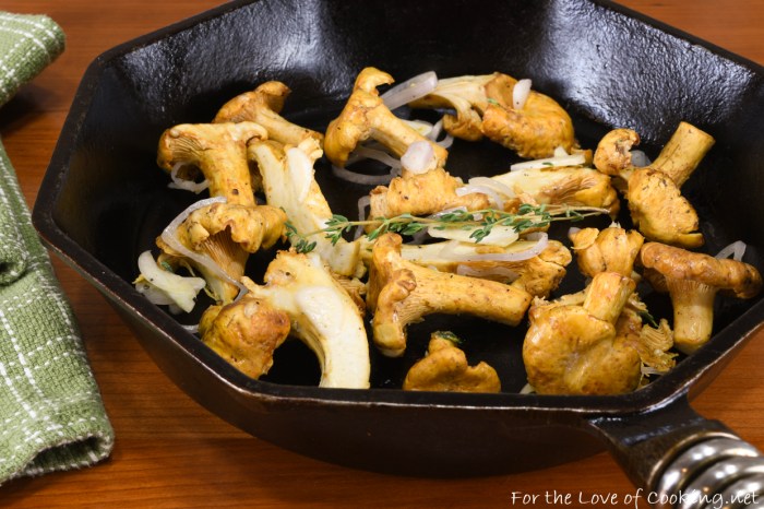 Chanterelle mushroom recipes