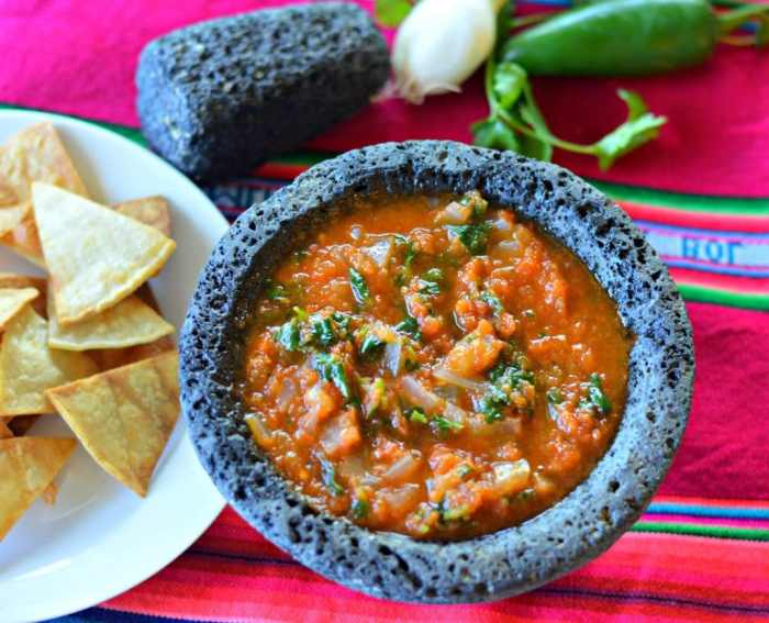 Salsa roja recipe