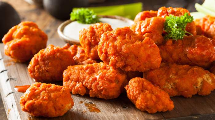 Boneless wings recipe