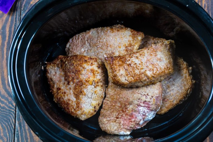 Cube steak recipes crock pot