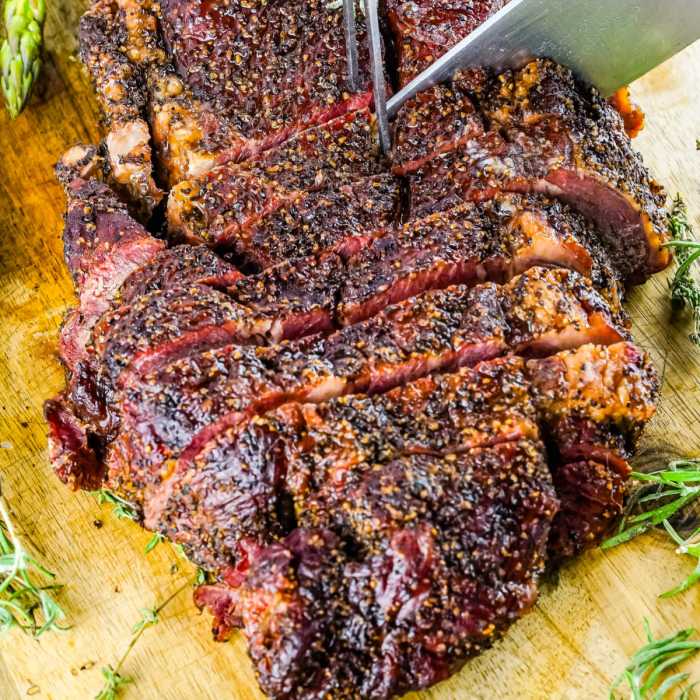 Smoked chuck roast recipe