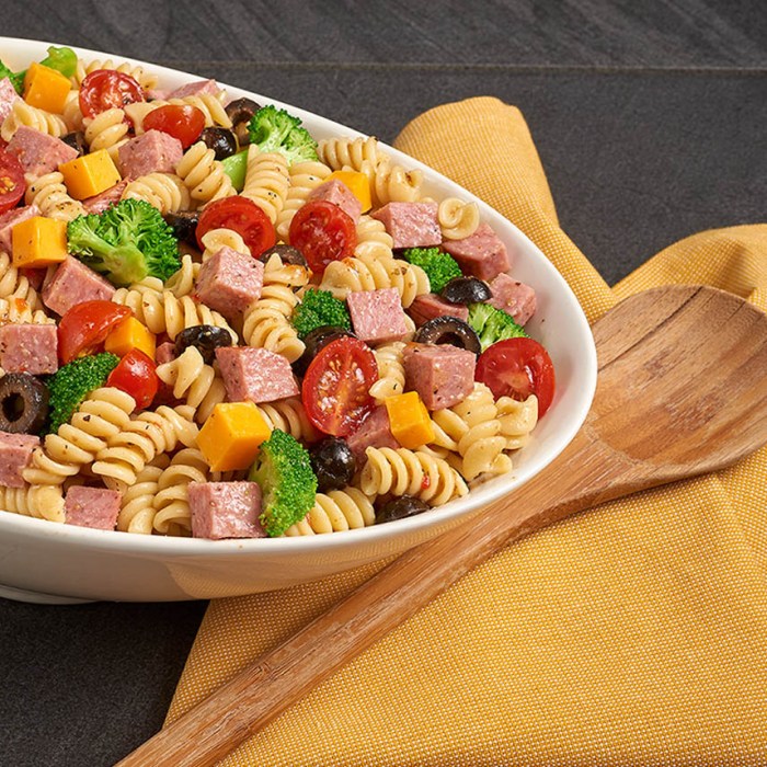Best cold pasta salad summer sausage recipe