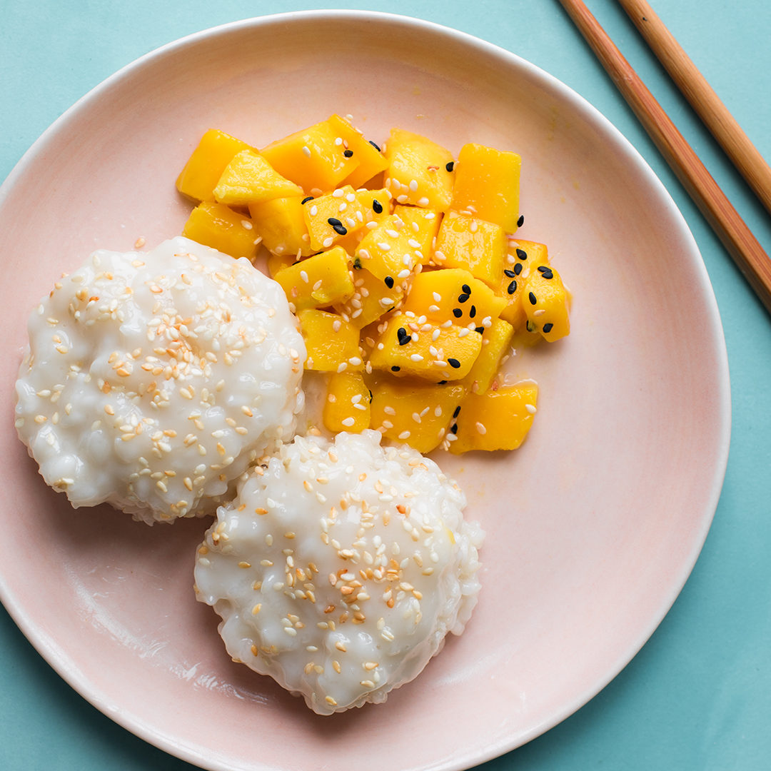 Mango sticky rice recipe