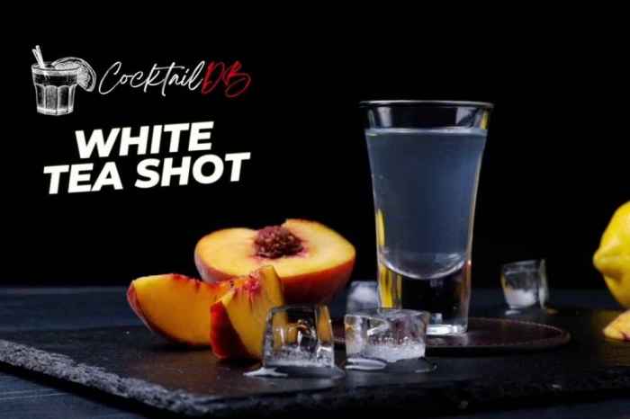 White tea shot recipe