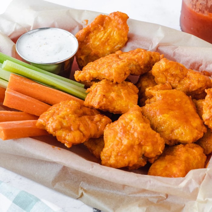 Wings boneless baked thekitchn bbq takeout kitchn