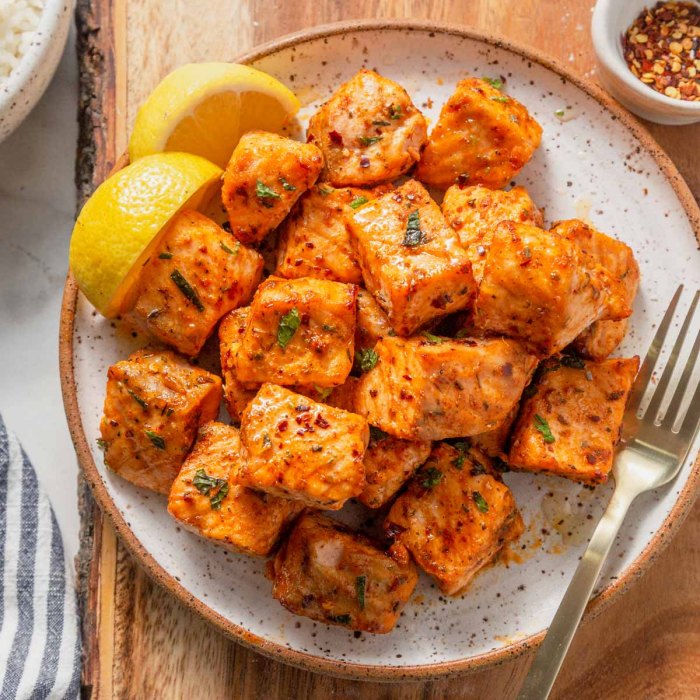 Salmon bites recipe