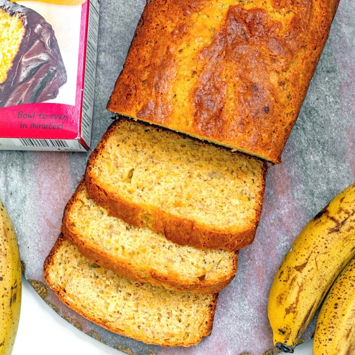 Banana bread recipe with cake mix