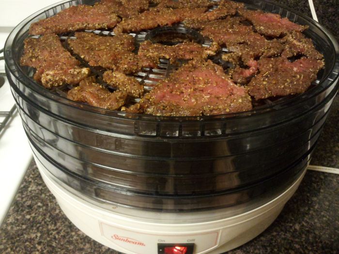 Dehydrator jerky beef recipe pressed easy meat recipes homemade ground making food justapinch cooking deer strips snacks snack smoked