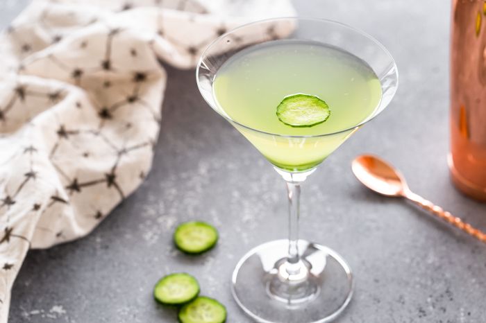 Cucumber martini recipe