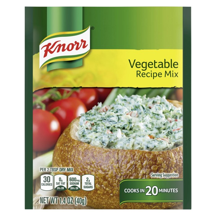 Knorr recipes