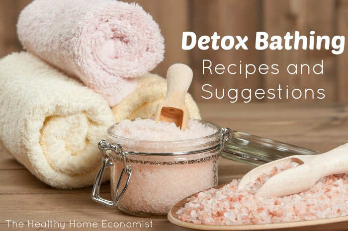 Detox bath recipe body rid toxins recipes these get saved