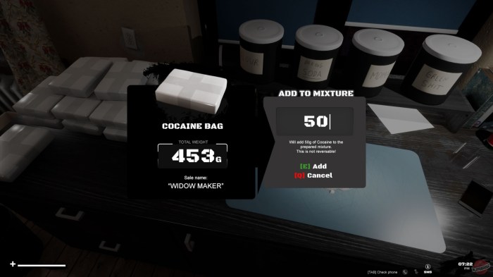Drug dealer simulator herion recipe