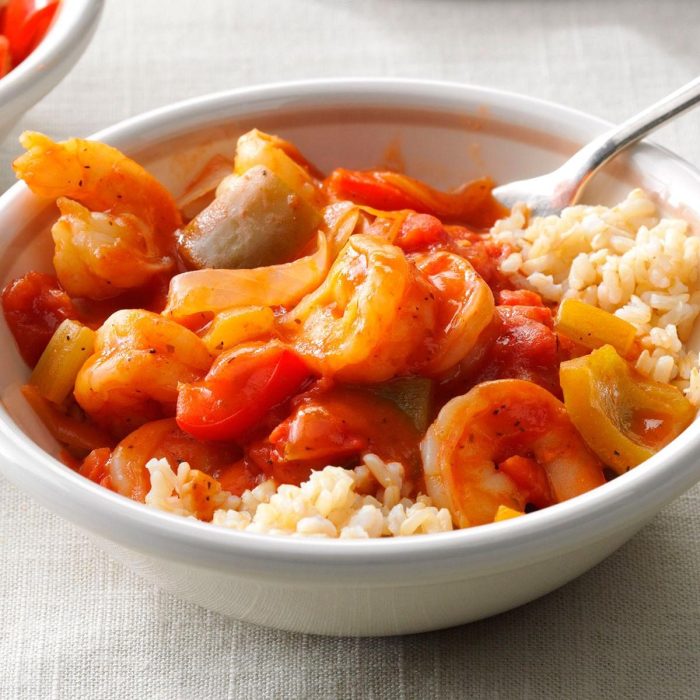 Prawn creole recipe